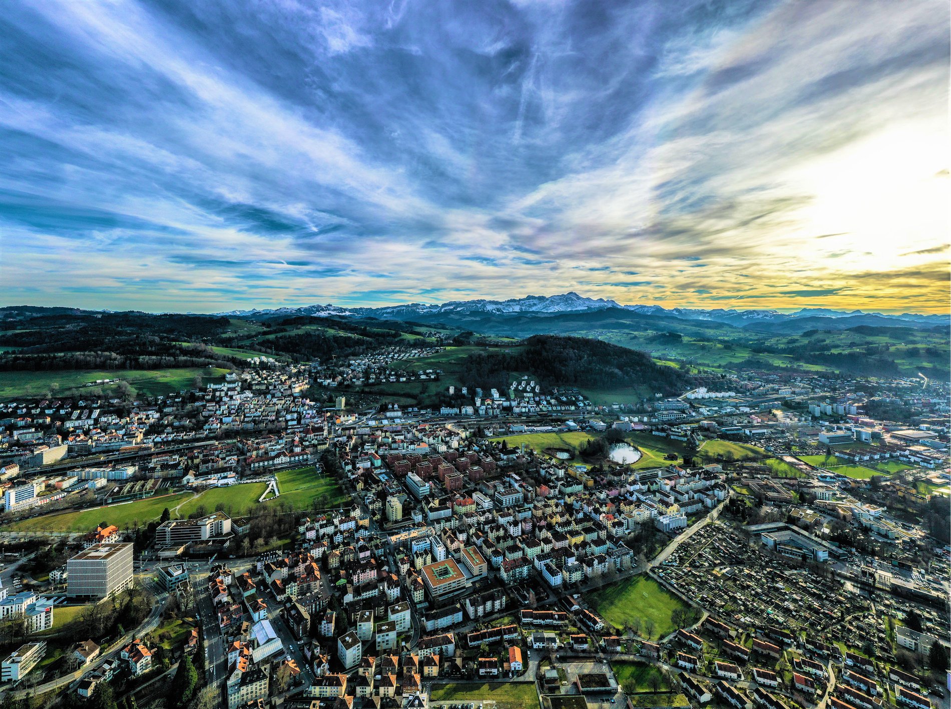 Panorama St. Gallen-Appenzellerland