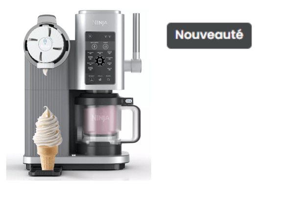 La nouveauté la Sorbetière NINJA Creami Swirl NC701 est déjà là dans votre magasin Boulanger Draguignan proche de Le Luc, Lorgues et Vidauban