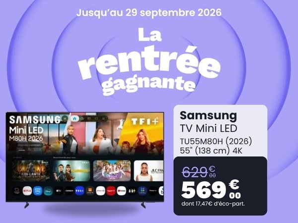 TV Mini LED SAMSUNG TU55M80H (2026) 55