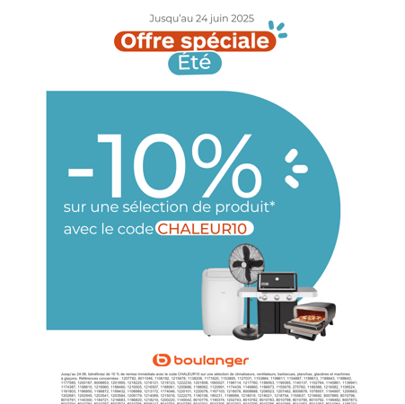 🔥 Offre Spéciale Été chez Boulanger Amiens ! 🔥