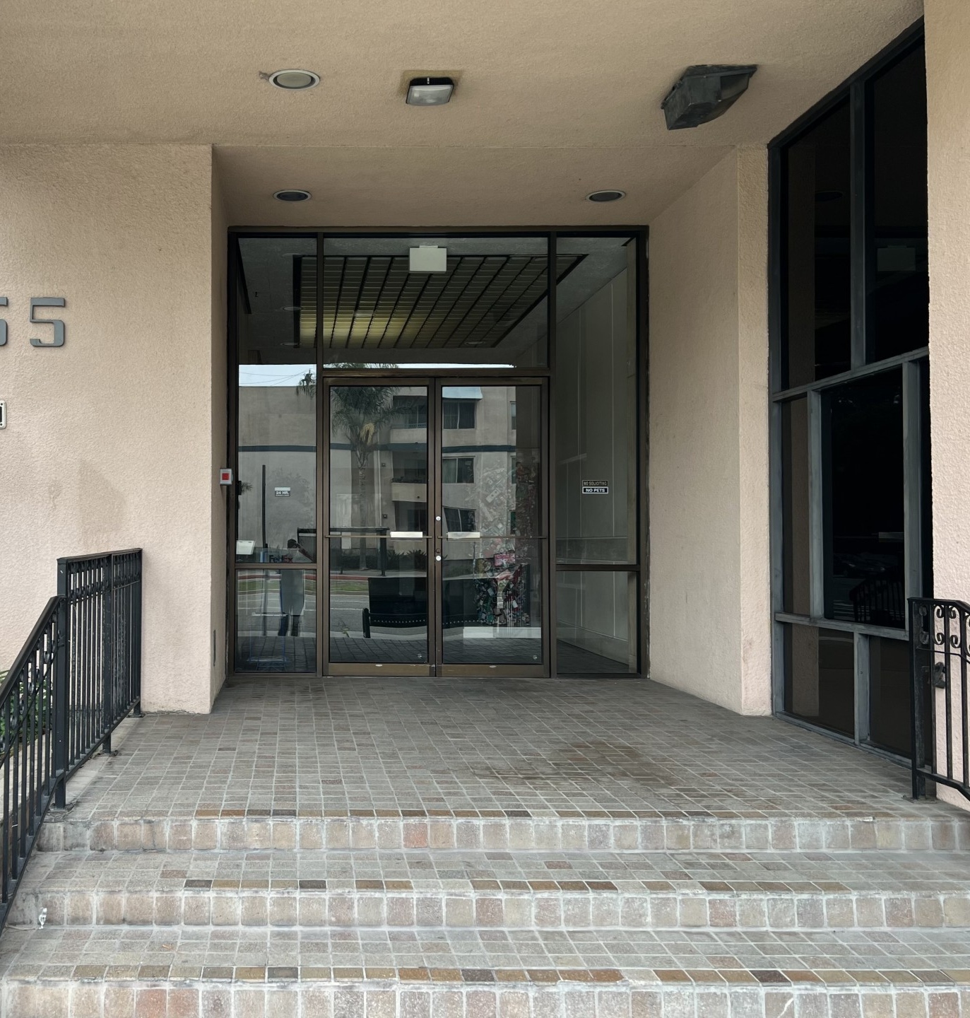 Office entrance