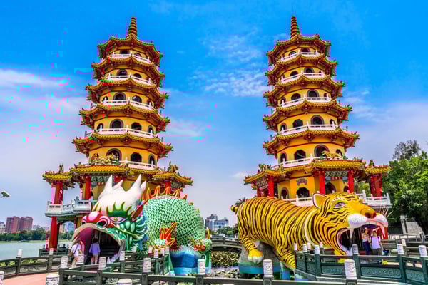 高雄 蓮池潭 龍虎塔