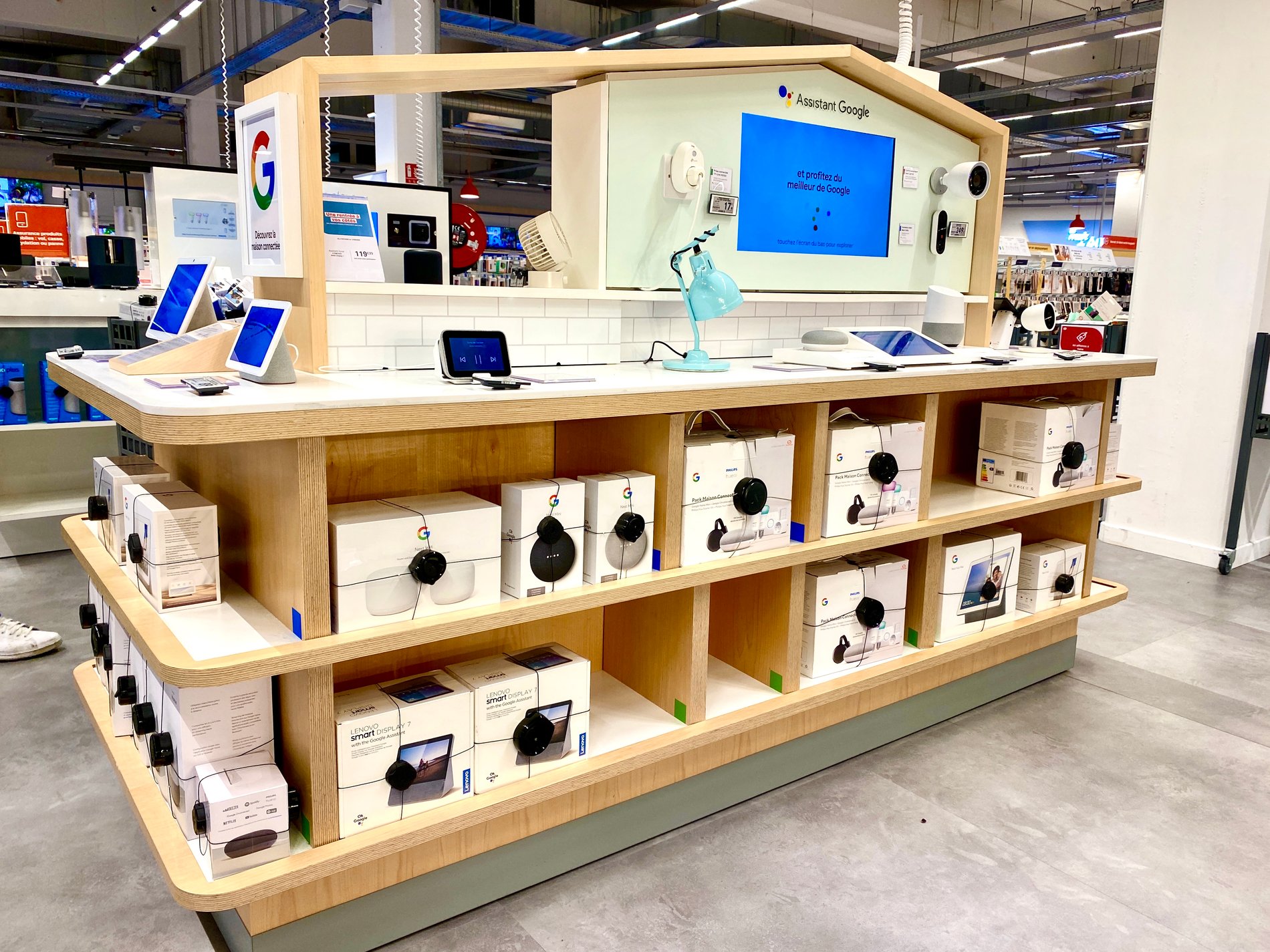Boulanger Domus Rosny Sous Bois Espace Google Home - Boulanger Domus - Rosny Sous Bois - Magasin