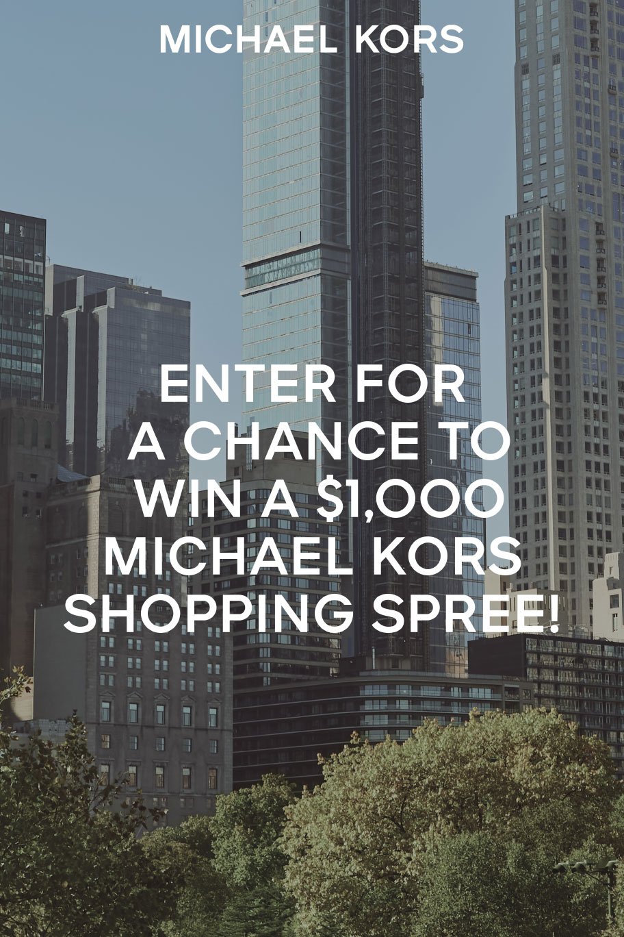 Michael Kors, 610 Fifth Avenue, New York City.