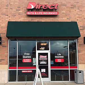 Direct Auto Insurance storefront located at  3538 Murfreesboro Road, Antioch