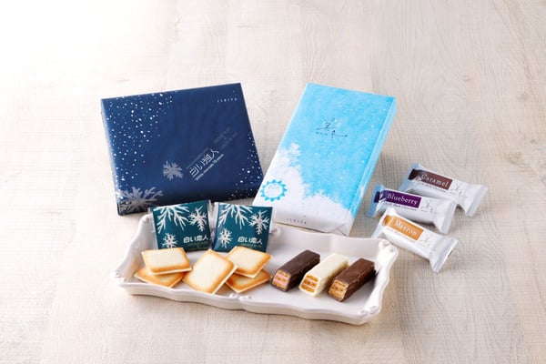北海道を代表するおみやげ。ISHIYAの「白い恋人」と「美冬」（イメージ）