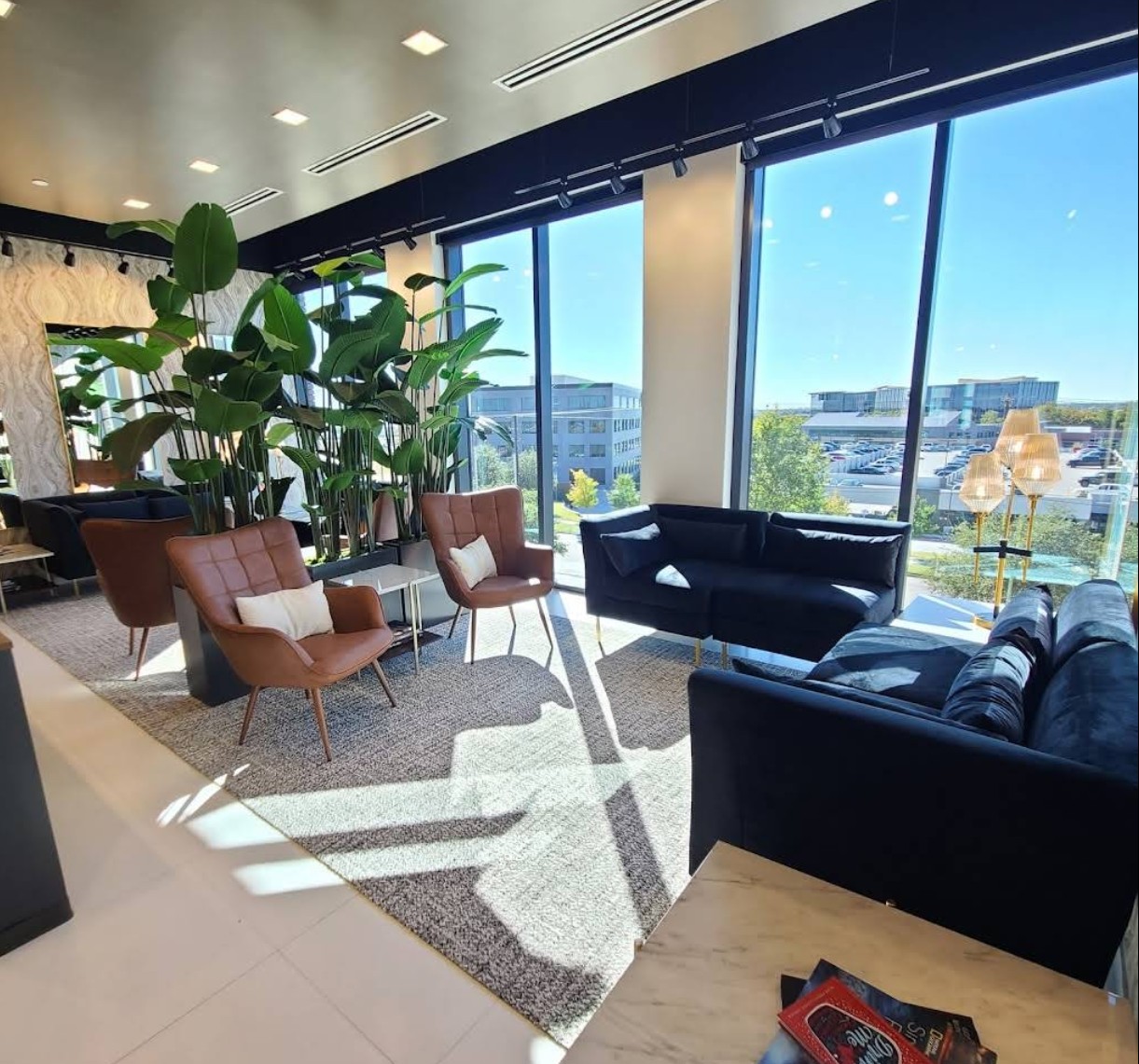 Reception area