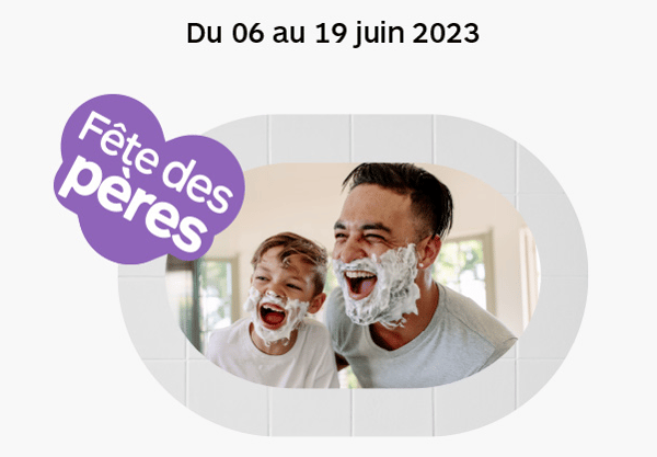 Opération commerciale fête des pères du 6 au 9 juin 2023 dans votre magasin Boulanger St Brieuc Langueux