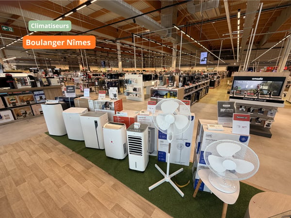 climatiseurs, été, chaud
