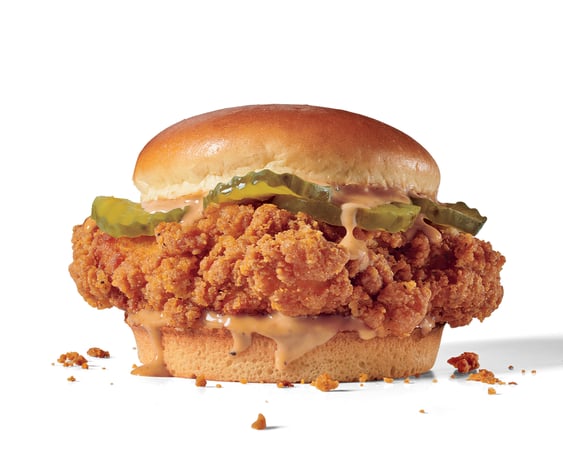 Jack’s Spice Squad has rated our new Spicy Cluck Sandwich as certified perfection. It’s a bigger, crispier and better-than-ever perfectly spicy, breaded fillet, topped with Jack’s Good Good Sauce, crunchy pickle chips, on a toasty brioche bun. But it doesn’t take an expert to know it’s the perfect amount of spice. You’ll know.
