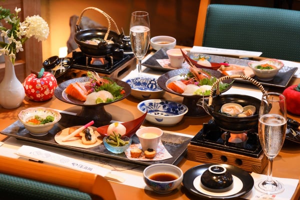 青森の食の豊かさを実感できる夕食（イメージ）