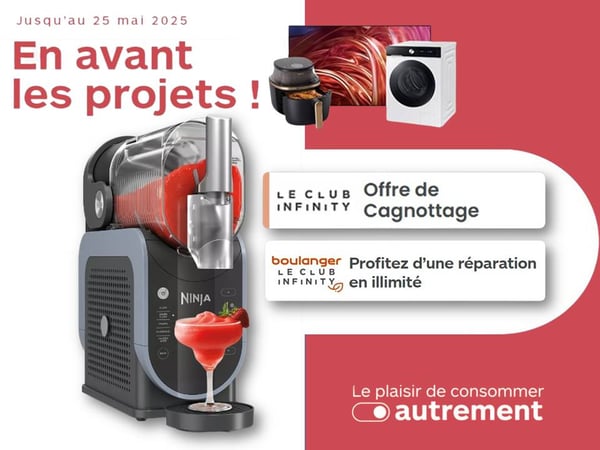 Avec Boulanger Bordeaux Mérignac profitez d'offres sur les sorbetières