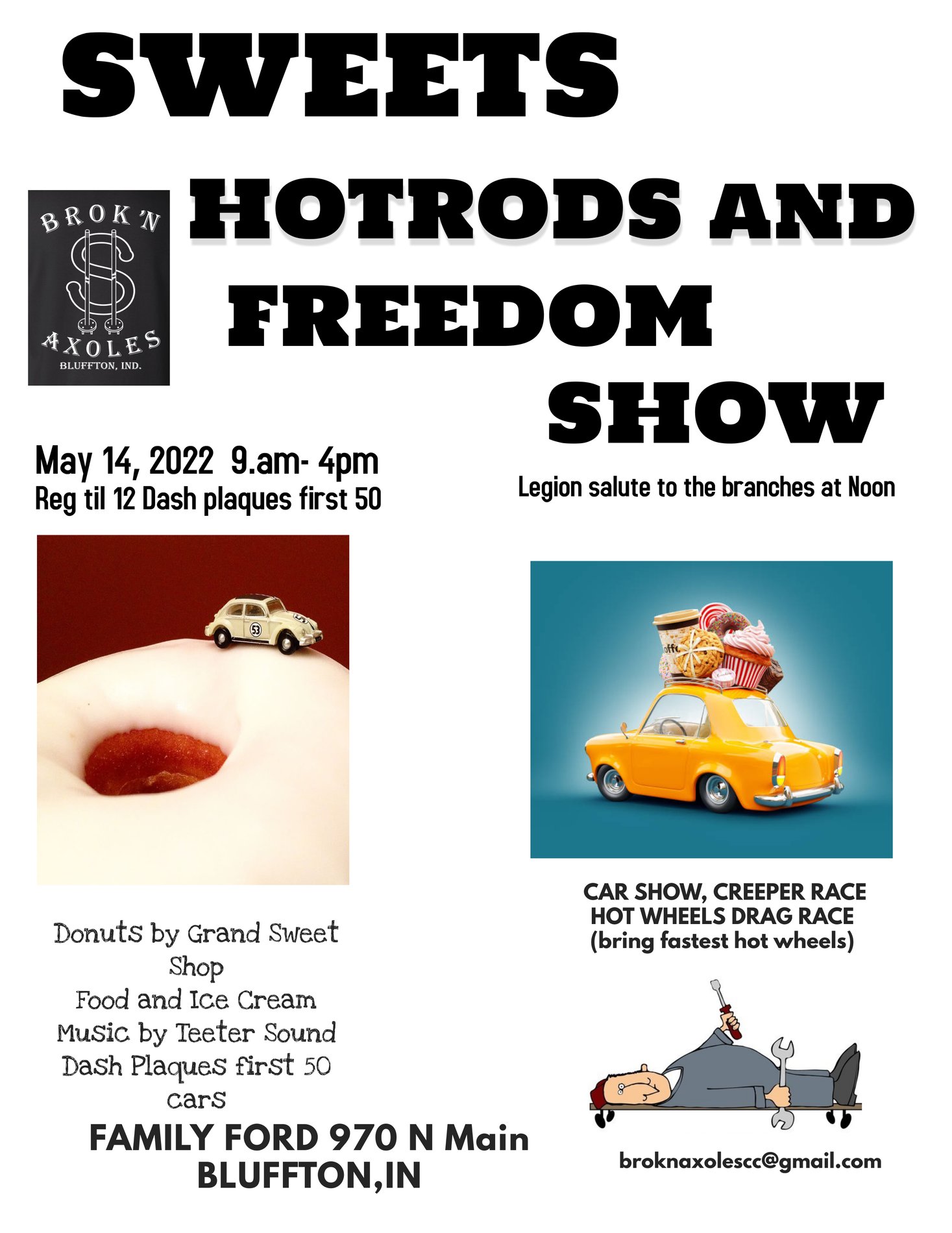 Sweets, Hot Rods, & Freedom Car Show