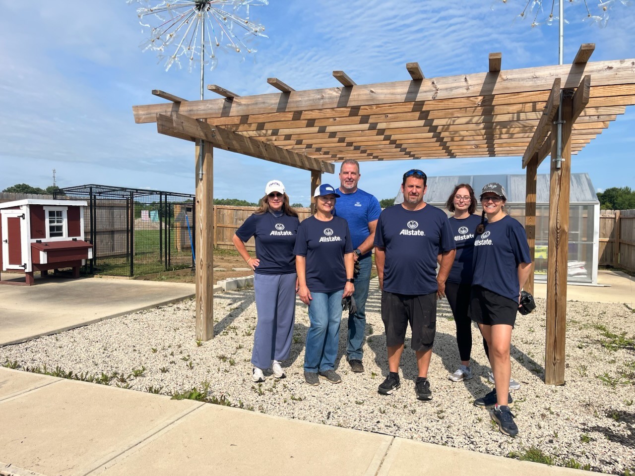 This is a wonderful outdoor space and we were happy to help get it ready for lots of use this year!  Here's to a great 2025-2026 school year, Keystone!