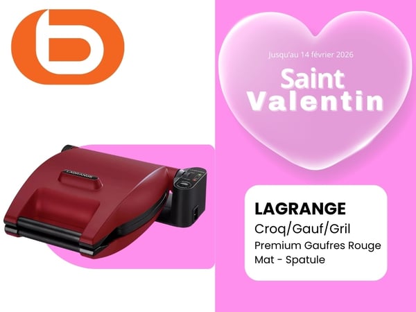 Croq/Gauf/Gril LAGRANGE 🧇