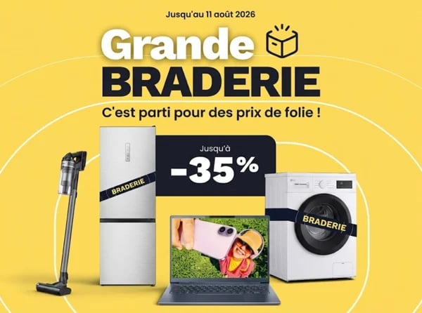 📦🚀 Grande Braderie : C'est parti pour des prix de folie !