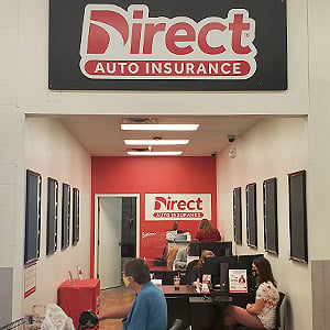 Direct Auto Insurance storefront located at  1210 Mineral Wells Avenue, Paris