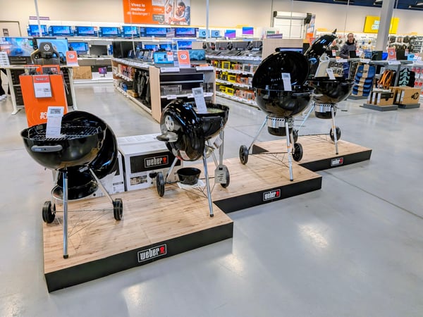 Notre gamme de Barbecues au Charbon dans notre magasin Boulanger Persan Chambly !