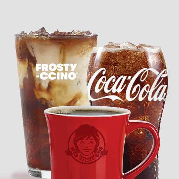 Wendy's Frosty-ccino®, Coca-Cola® and Hot Coffee