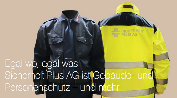 Sicherheit Plus AG - Mehr Sicherheit mit Tages- und Nachtkontrollen.