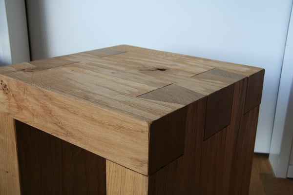 Hocker, Holzmöbel, Massivholz