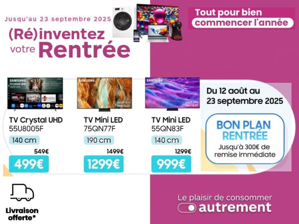 tv miniled samsung montauban