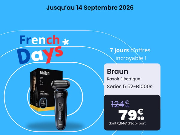 Rasoir électrique BRAUN Series 5 52-B1000s