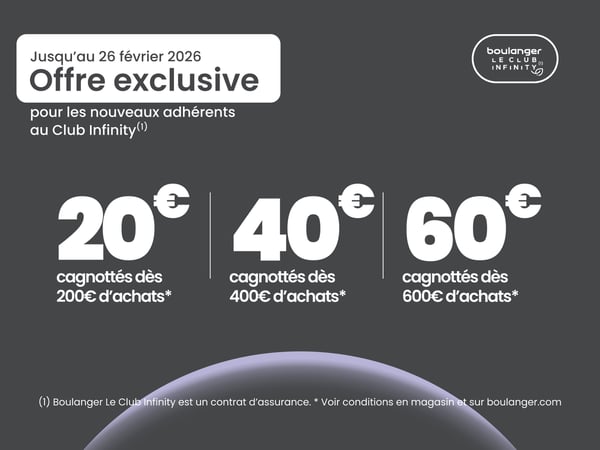 offre infinity boulanger chalon sur saone