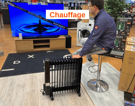 Chauffage d'appoint Boulanger Montigny