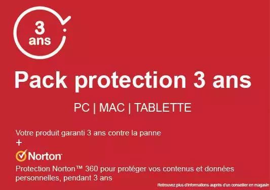 Pack protection 3 ans multimédia