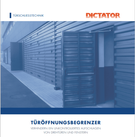 Türöffnungsbegrenzer für Drehtüren