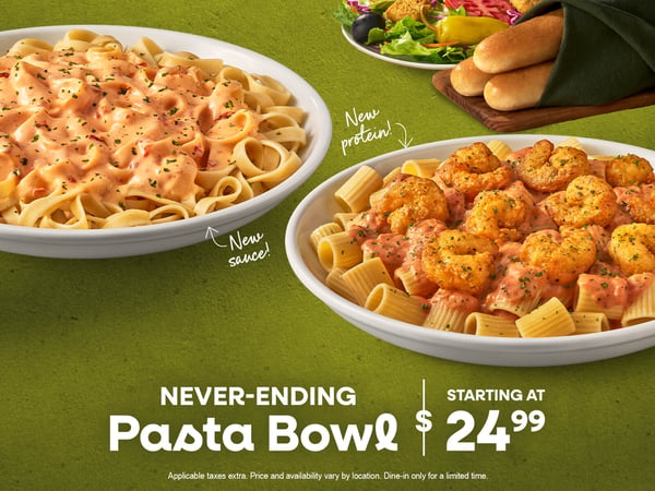 Never-Ending Pasta Bowl