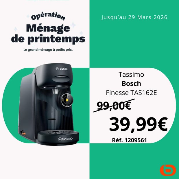 Tassimo BOSCH Finesse TAS162E