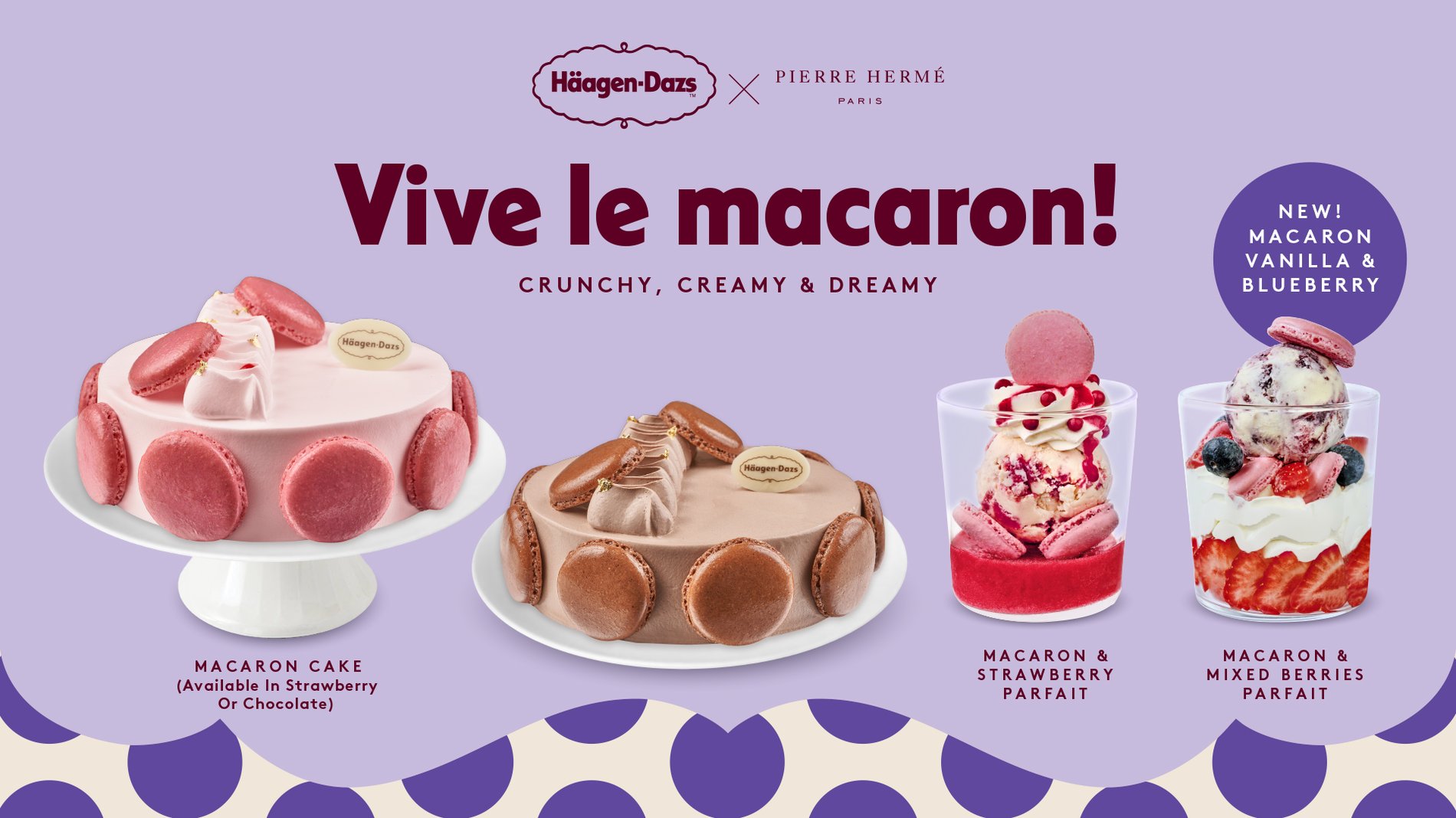 Vive le Macaron! Haagen-Dazs x Pierre Herme ice creams