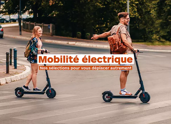 La rentrée arrive ! Retrouvez notre large choix de trottinette électrique Xiaomi, Ninebot, Wispeed ainsi que nos vélos à assistance électrique, draisienne électrique dans votre magasin Boulanger Aubiere !