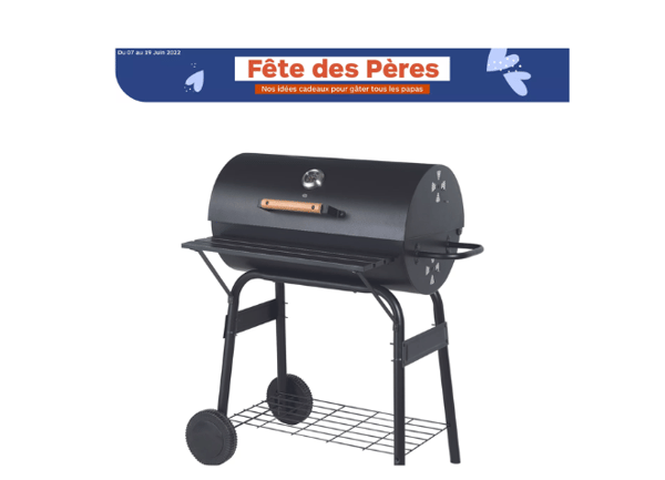 Barbecue charbon Essentielb EBCA1 boulanger nice valley