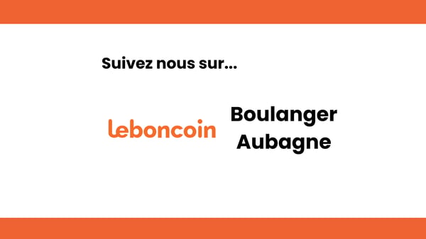 Suivez votre magasin sur LeBonCoin
