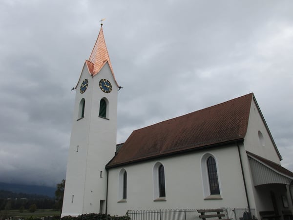 Kirchturm Salez