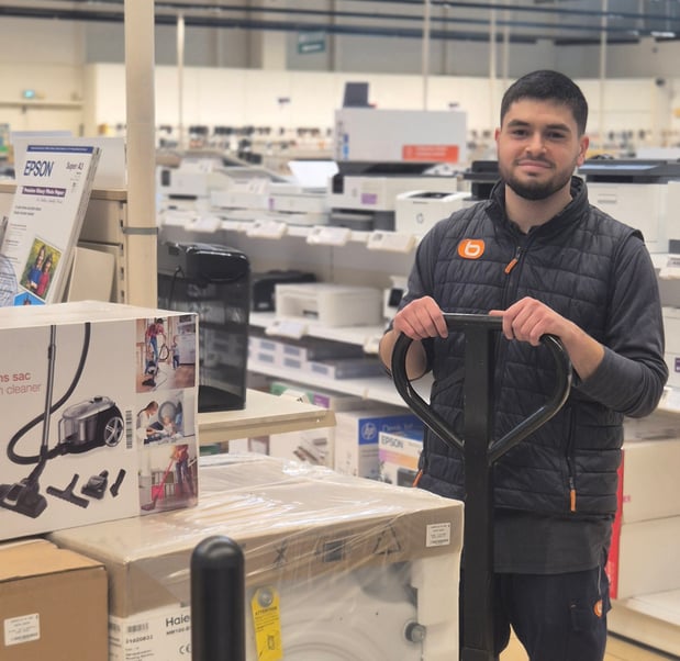 Driss, équipier client