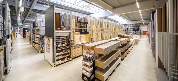 OBI Baustoffhalle Vomp alle Baustoffe vor Ort