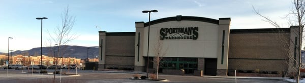 The front entrance of Sportsman's Warehouse in Heber City