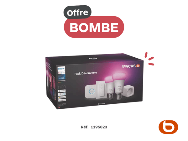 Pack PHILIPS HUE W&C Découverte  Boulanger Epagny