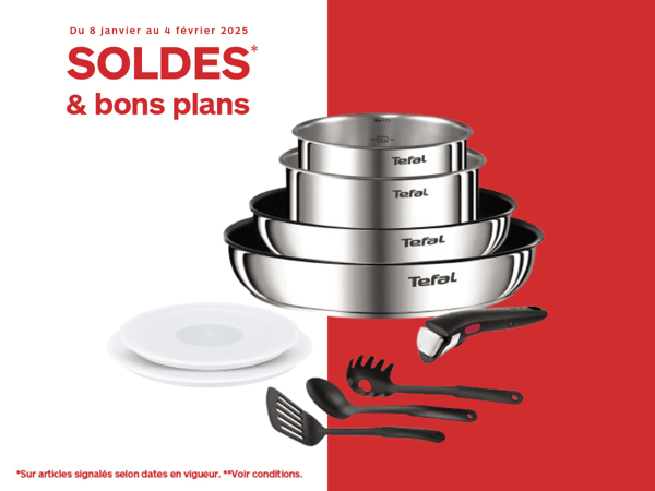 batterie des cuisine tefal chez boulanger tours saint pierre des corps