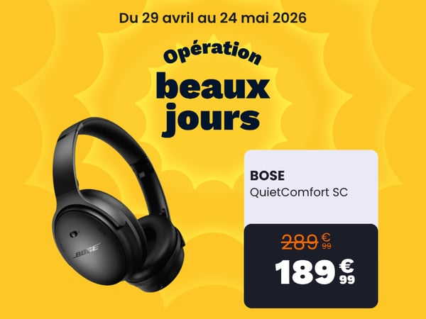 Casque BOSE QuietComfort SC Noir