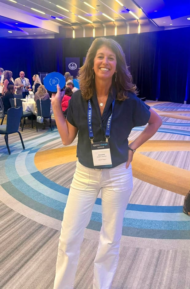Allstate Insurance Agent, Christine Angles of Gainesville Virginia, attended a conference with Allstate Agents all over the country where they shared ideas and worked together to find new ways to make insurance simpler and provide an even better experience for customers.