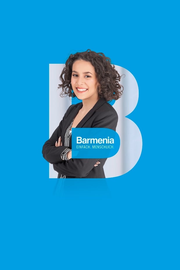 Cátia Martins Pereira. Ihre Ansprechpartnerin für die Barmenia Versicherung in Karlsruhe.