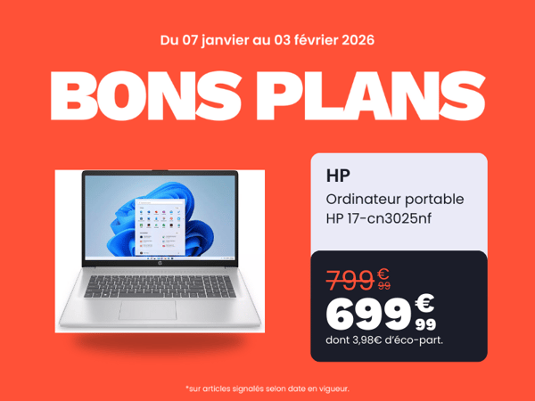 Ordinateur portable HP 17-cn3025nf