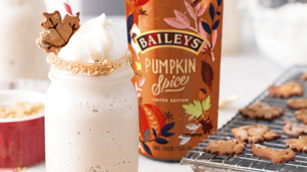 Pumpkin Spice Gingerbread Milkshake