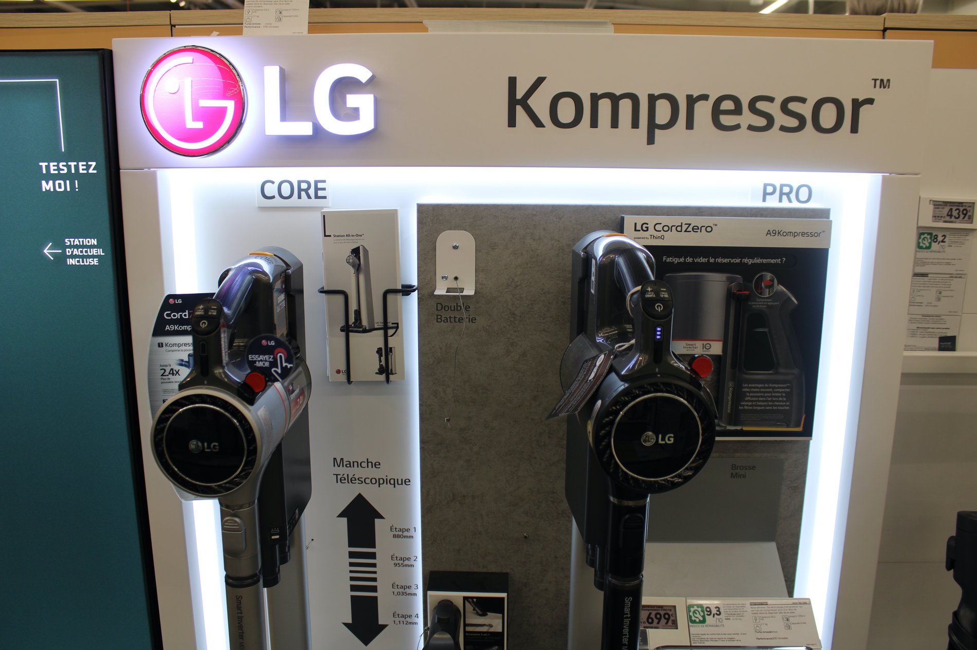 Aspirateur LG 
Aspirateur balais LG
