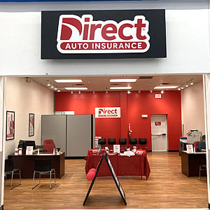 Direct Auto Insurance storefront located at  7430 Bell Creek Road, Mechanicsville